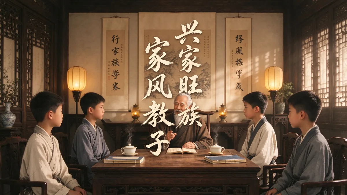 《兴家旺族·中国传统家风与教子之道研学班》（西安站）12月邀您相约共学！