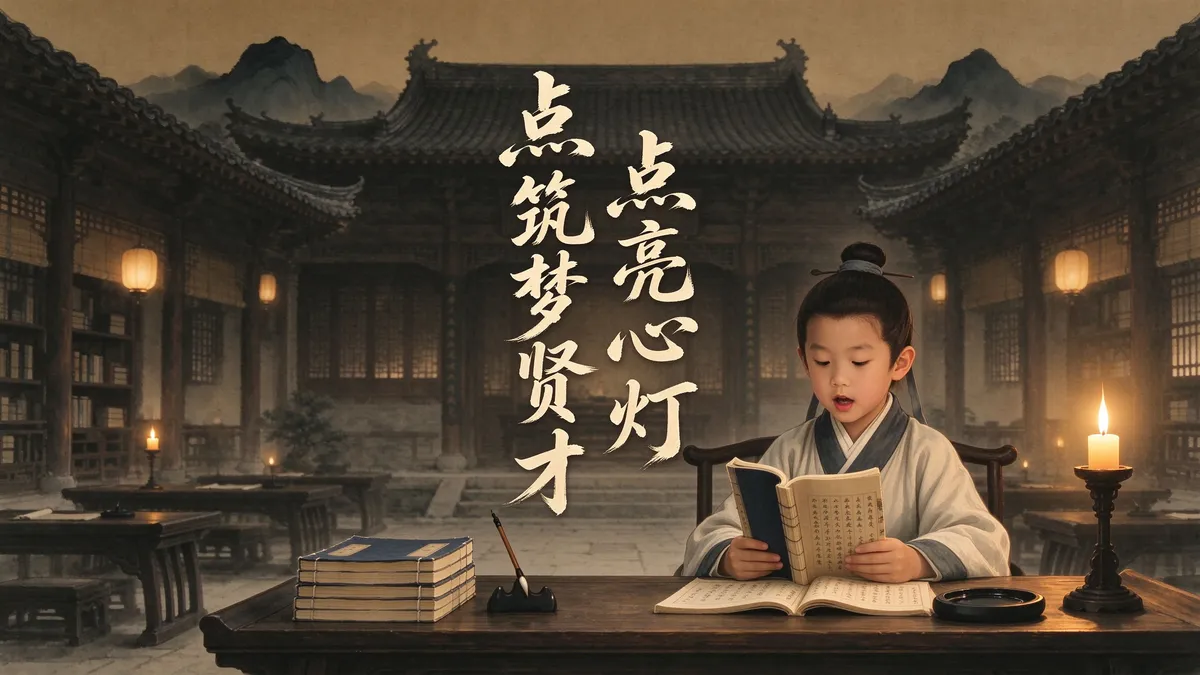 【点亮心灯·筑梦贤才】儿童国学经典启蒙冬令营报名进行中