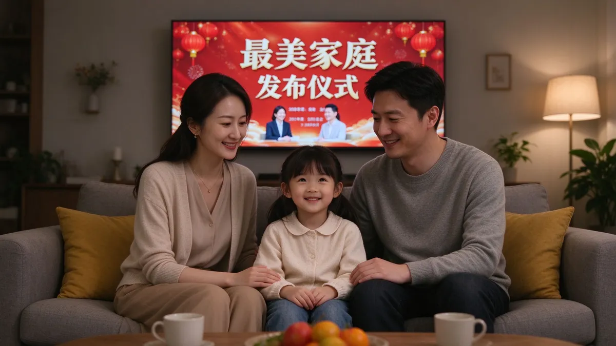 2025最美家庭发布：弘扬家庭文明新风尚