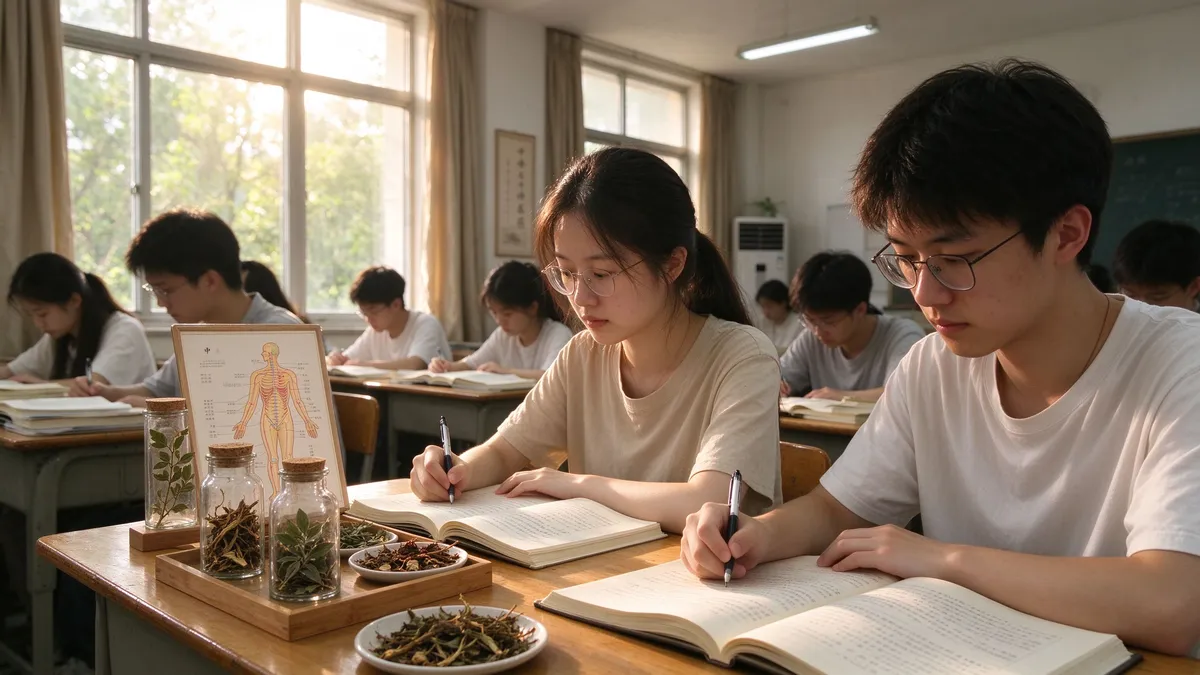 岐黄智慧走进青年课堂：中医药文化进校园