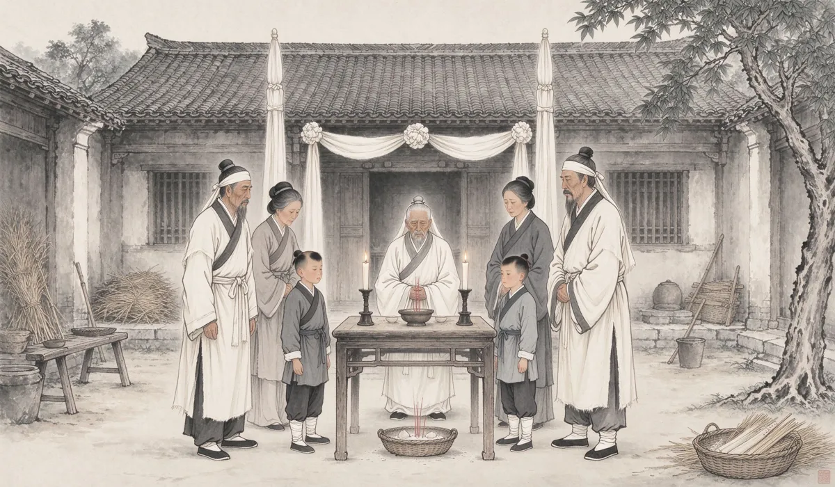 弟子规浅释｜丧三年，常悲咽；居处变，酒肉绝