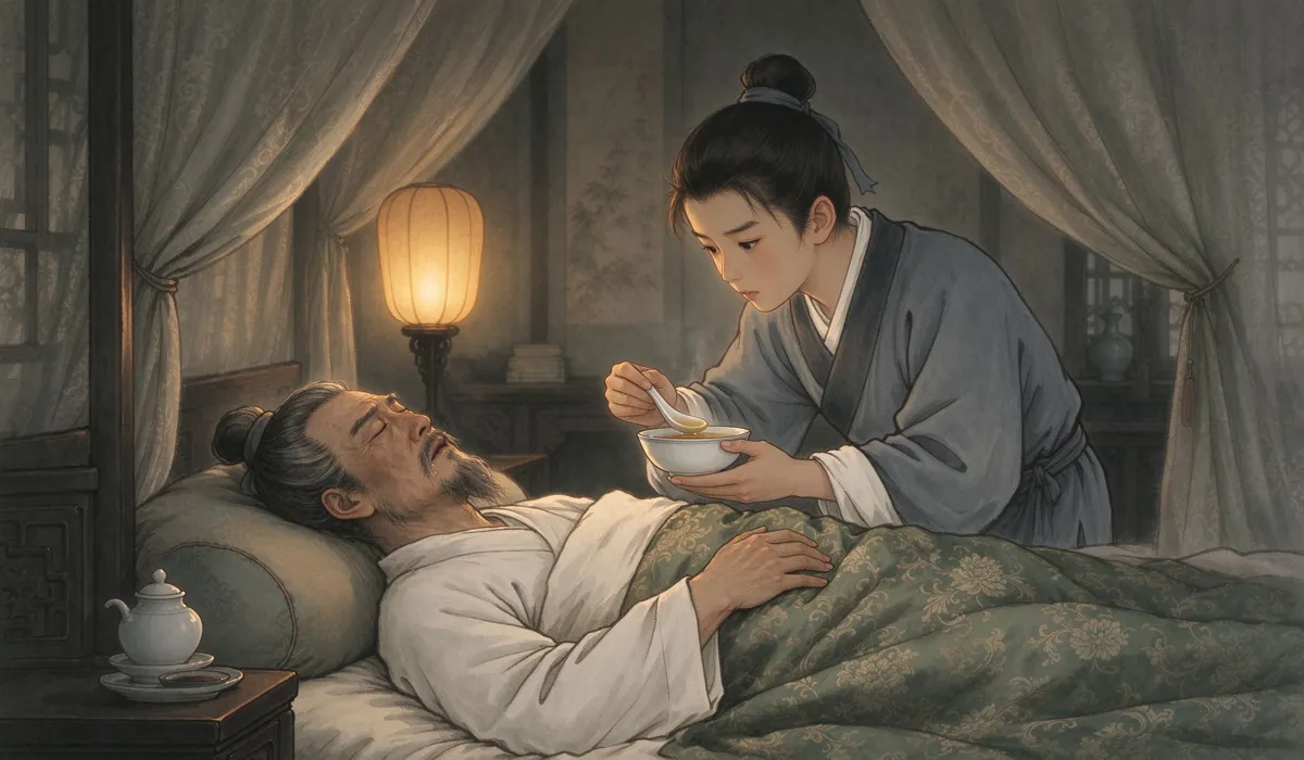 弟子规浅释｜亲有疾，药先尝；昼夜侍，不离床