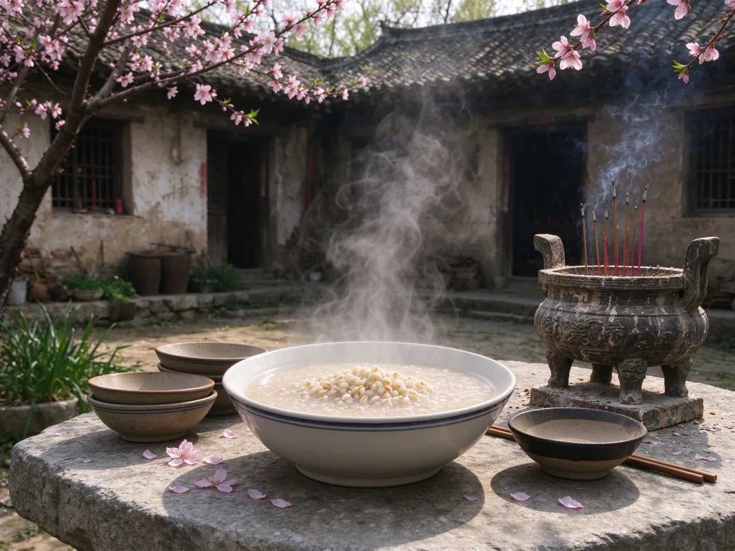 清明的麦仁粥