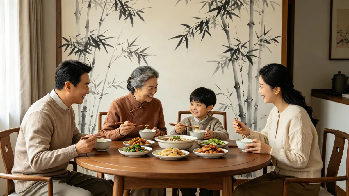 家里孩子有没有教养，就看吃饭时这3个小动作